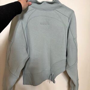 lululemon athletica Women's Light Gray Sweatshirt